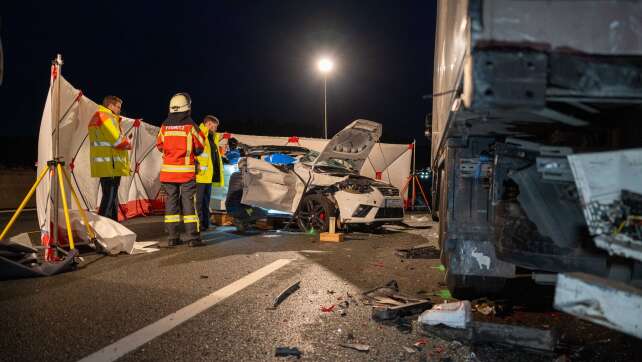 Tödlicher Unfall auf der A9