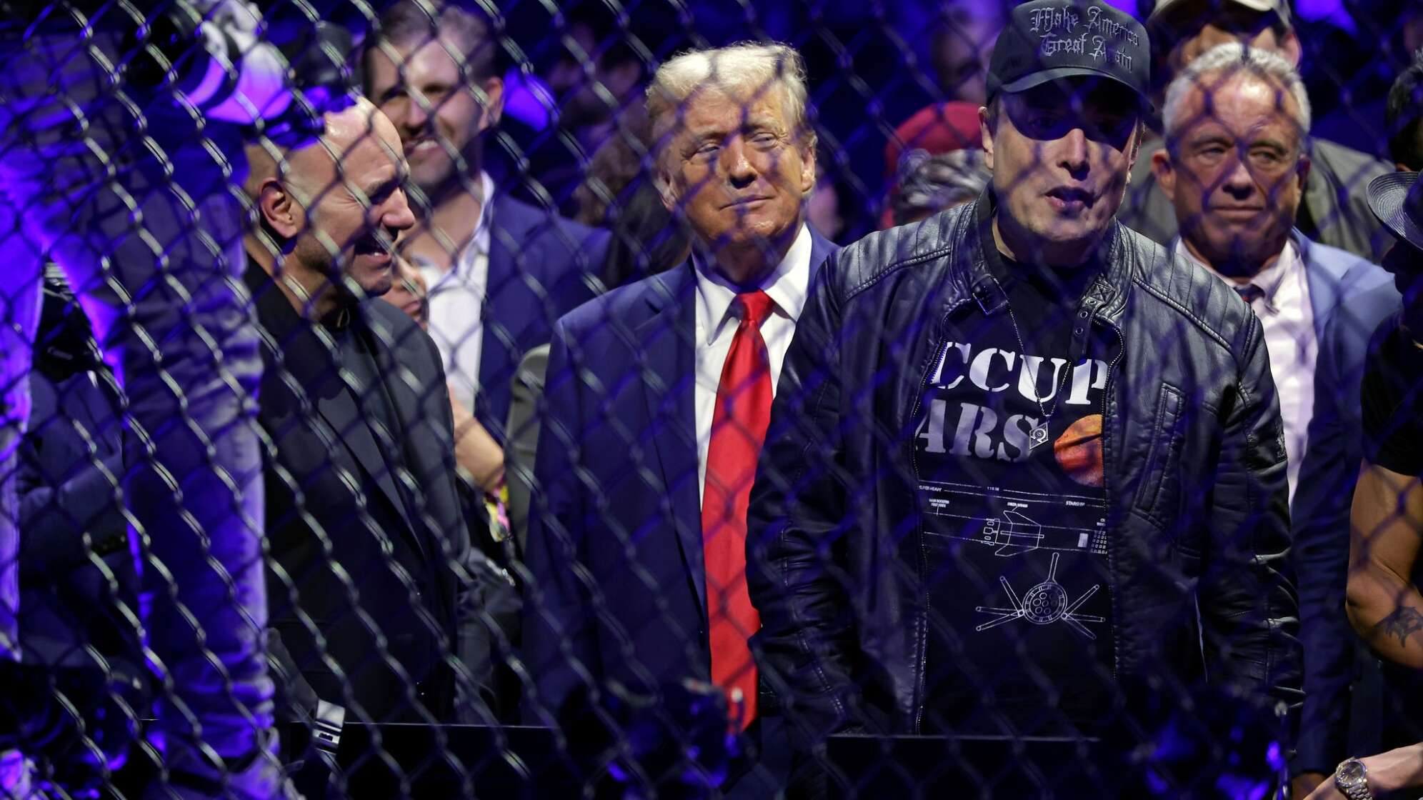 Trump bei UFC-Kampf