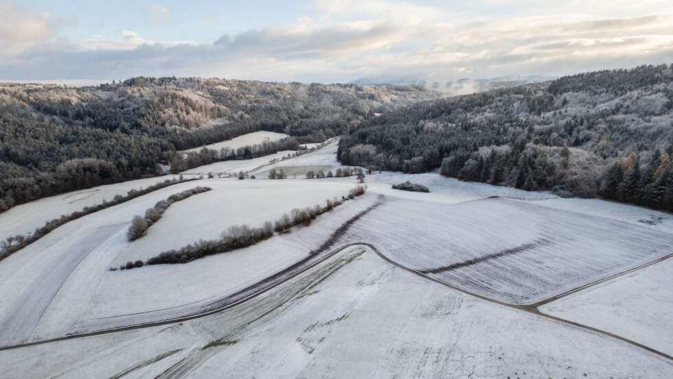 DWD warnt vor starkem Schneefall im Süden