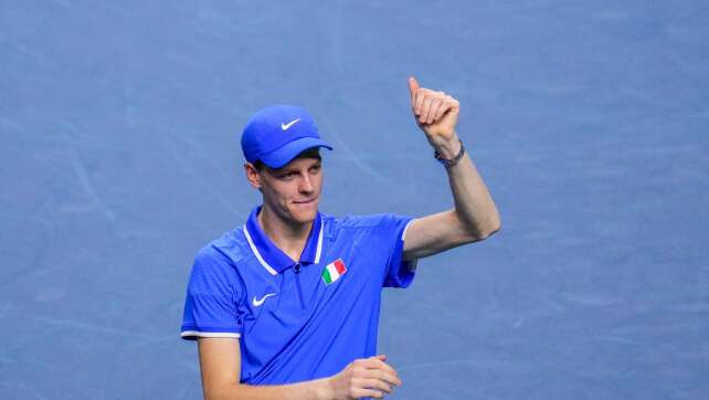 Tennisstar Sinner führt Italien ins Davis-Cup-Finale