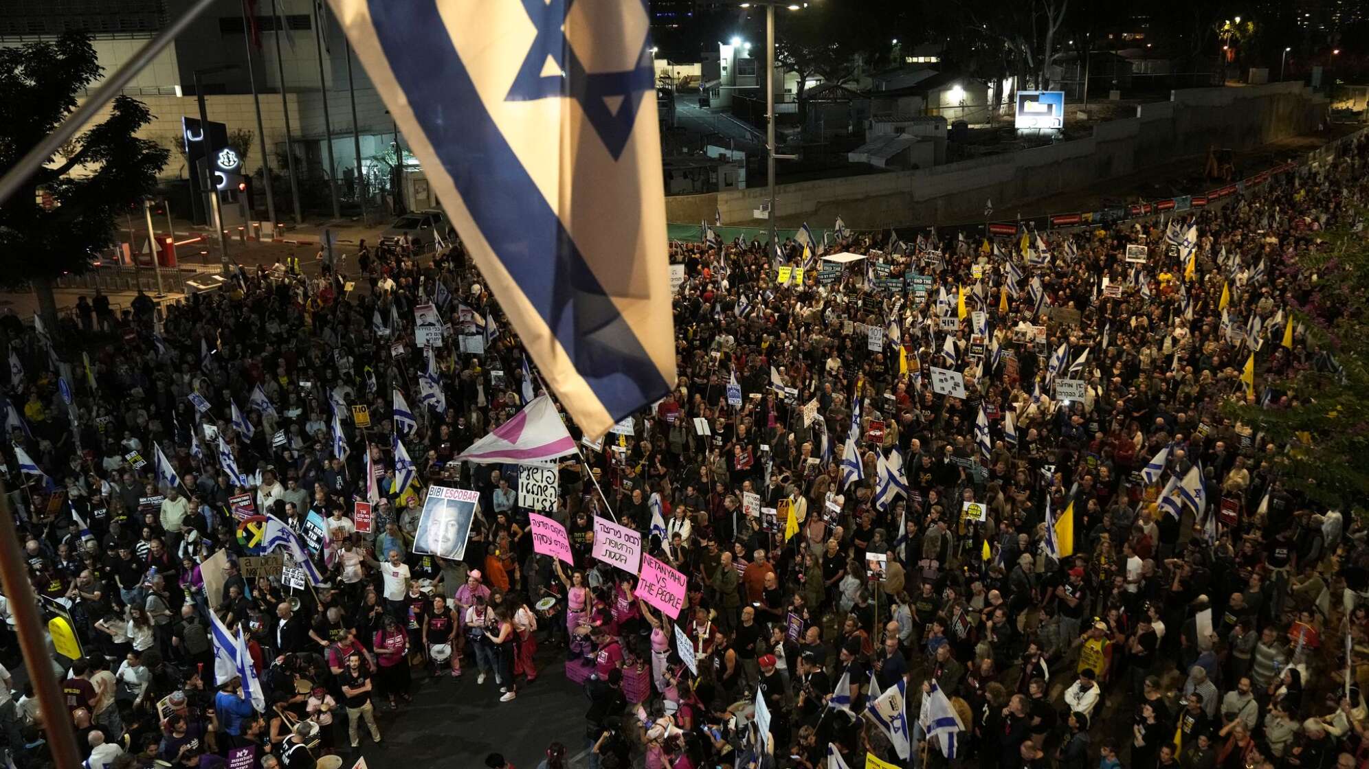 Nahostkonflikt - Proteste in Tel Aviv