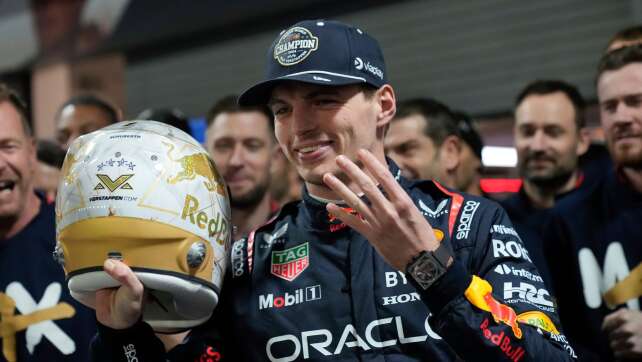 Vier mit Bier: Verstappens WM-Party in der Nacht von Vegas