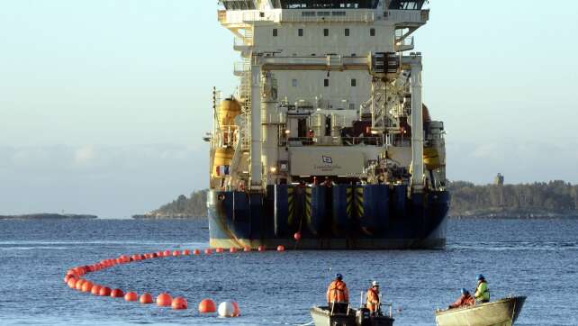 Defektes Datenkabel in der Ostsee wird repariert