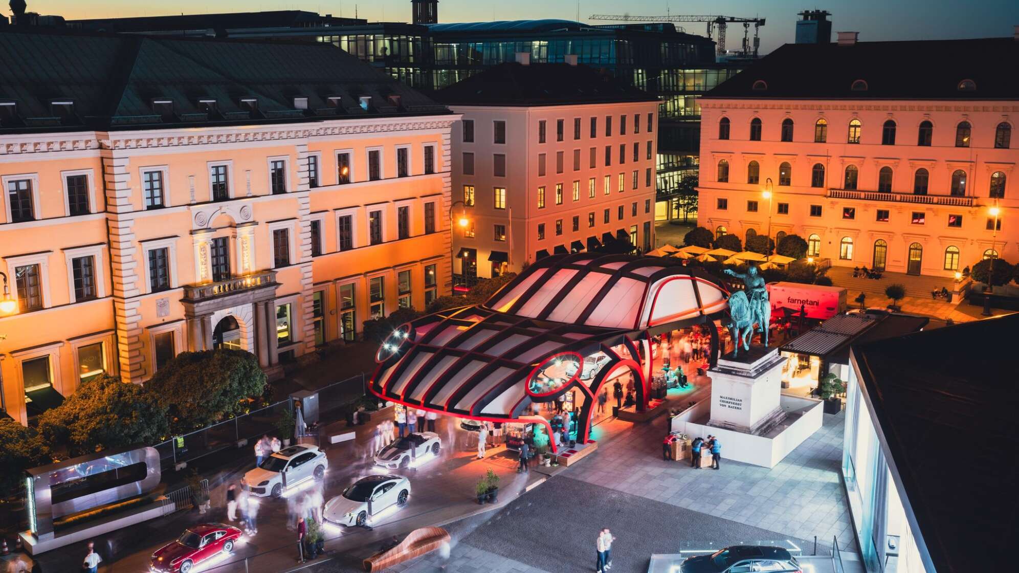 IAA München - Blick auf den Wittelsbacherplatz