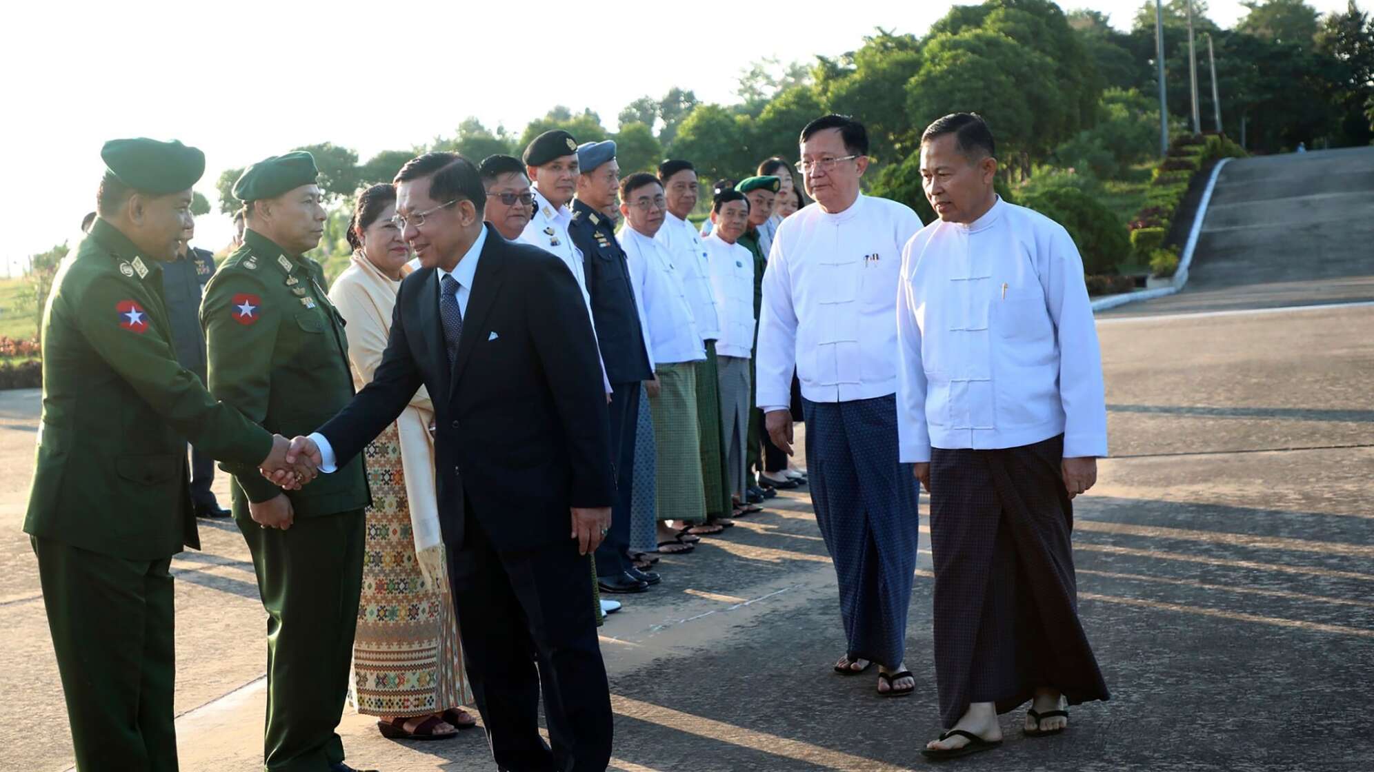 Myanmars führender General Min Aung Hlaing