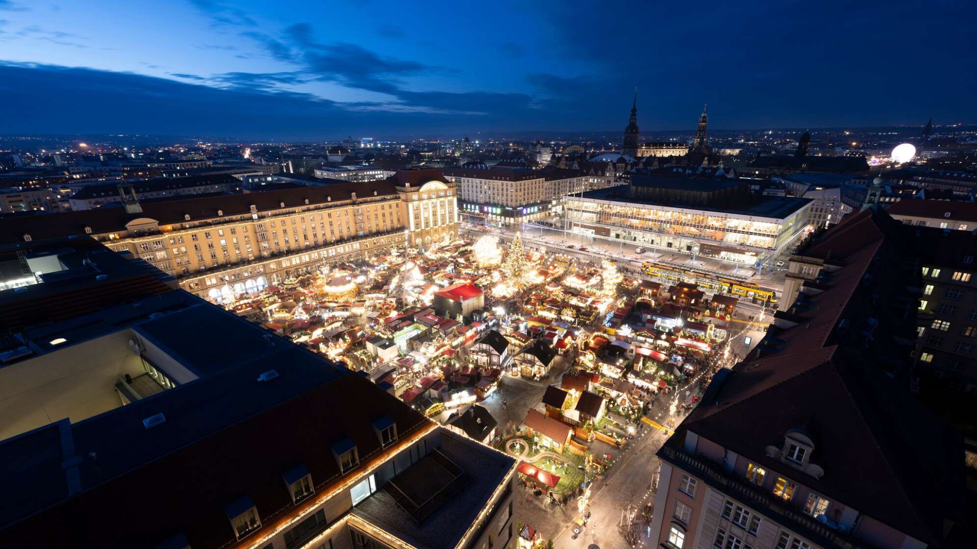 Eröffnung 590. Dresdner Striezelmarkt