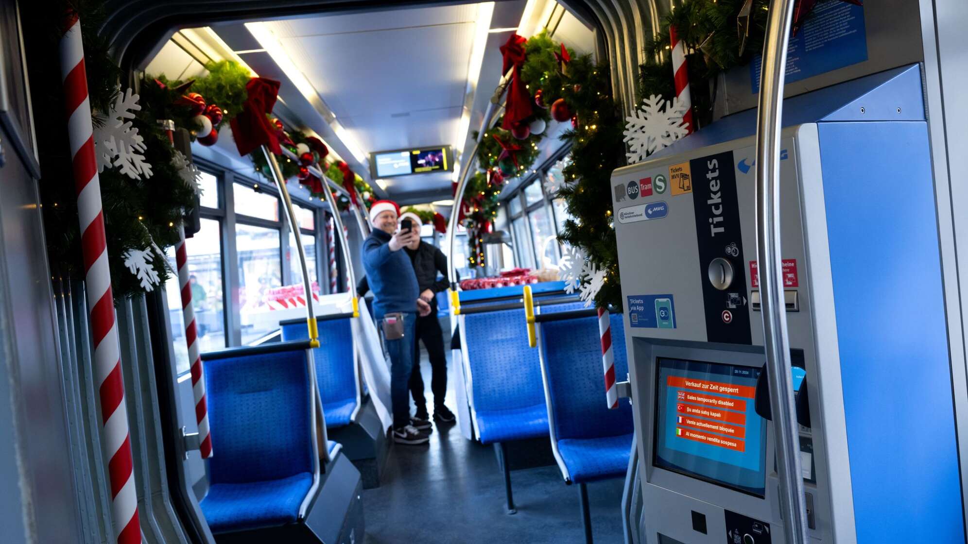 Christkindltram in München