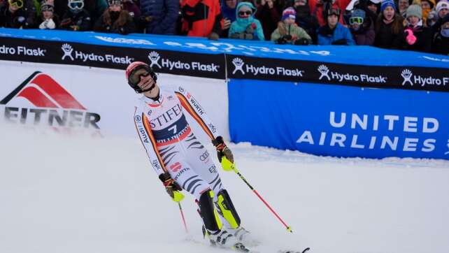 Slalom-Fahrerin Dürr verpasst Podestplatz um 0,03 Sekunden