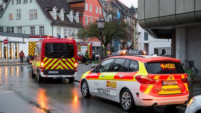 Mehrere Verletzte bei Gasaustritt in Coburger Innenstadt