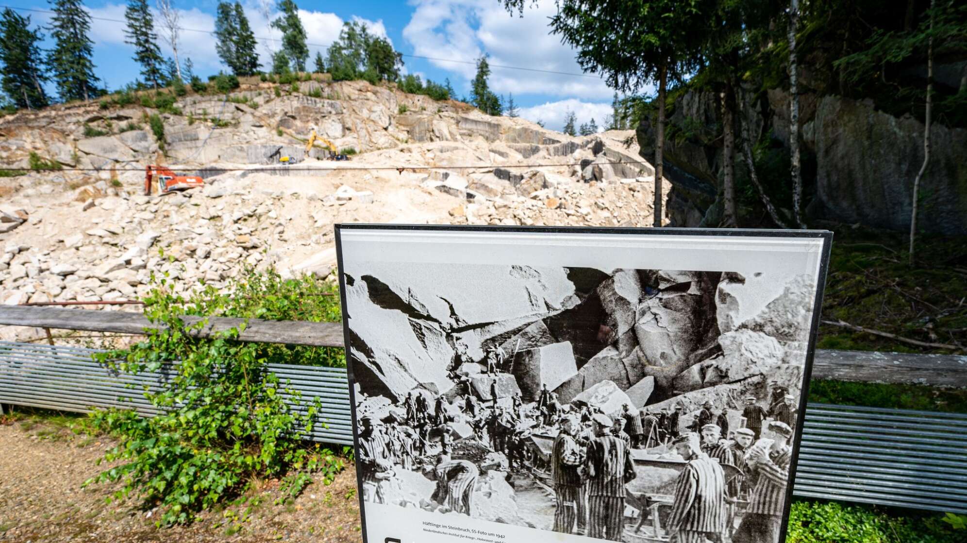 Steinbruch des KZ Flossenbürg wird erhalten