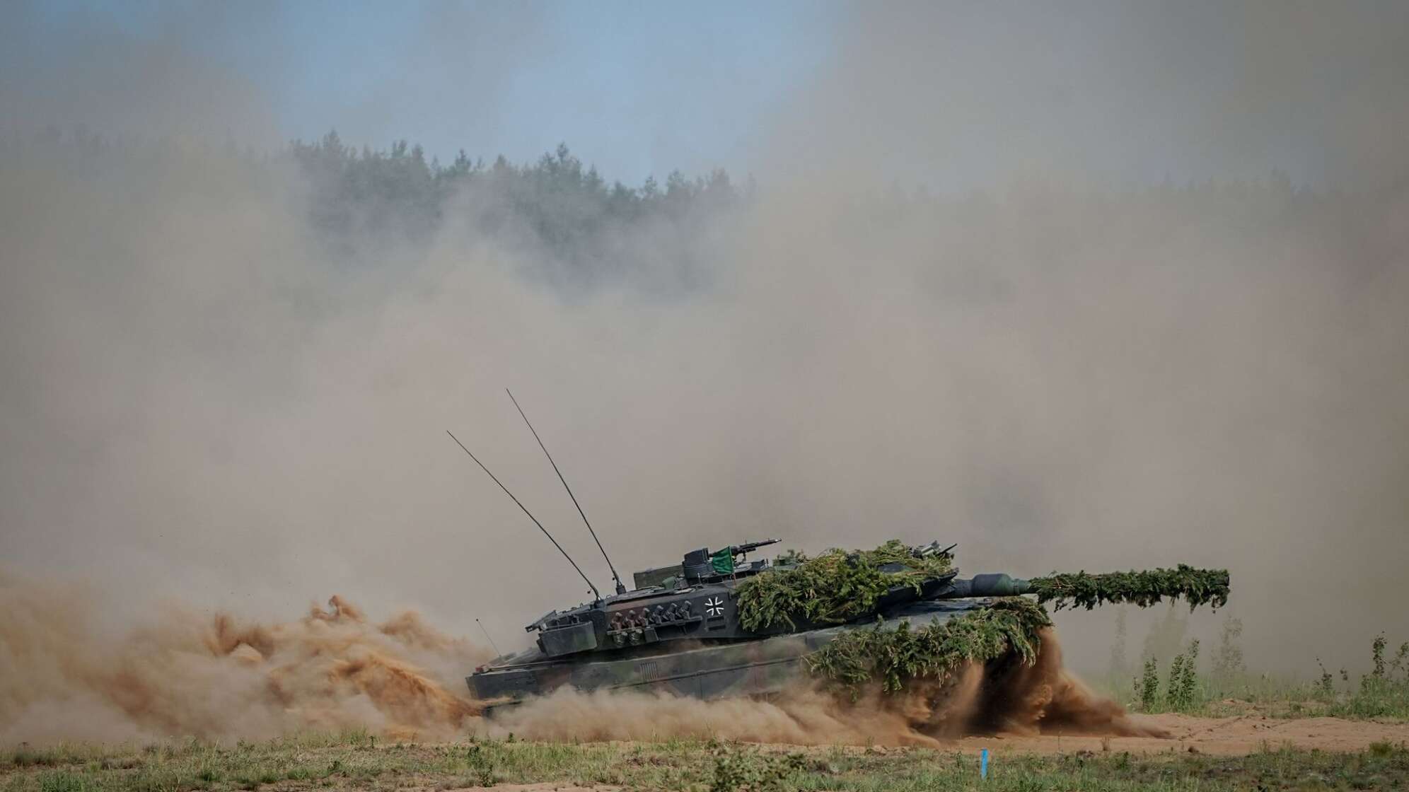 Leopard-2-Kampfpanzer von KNDS