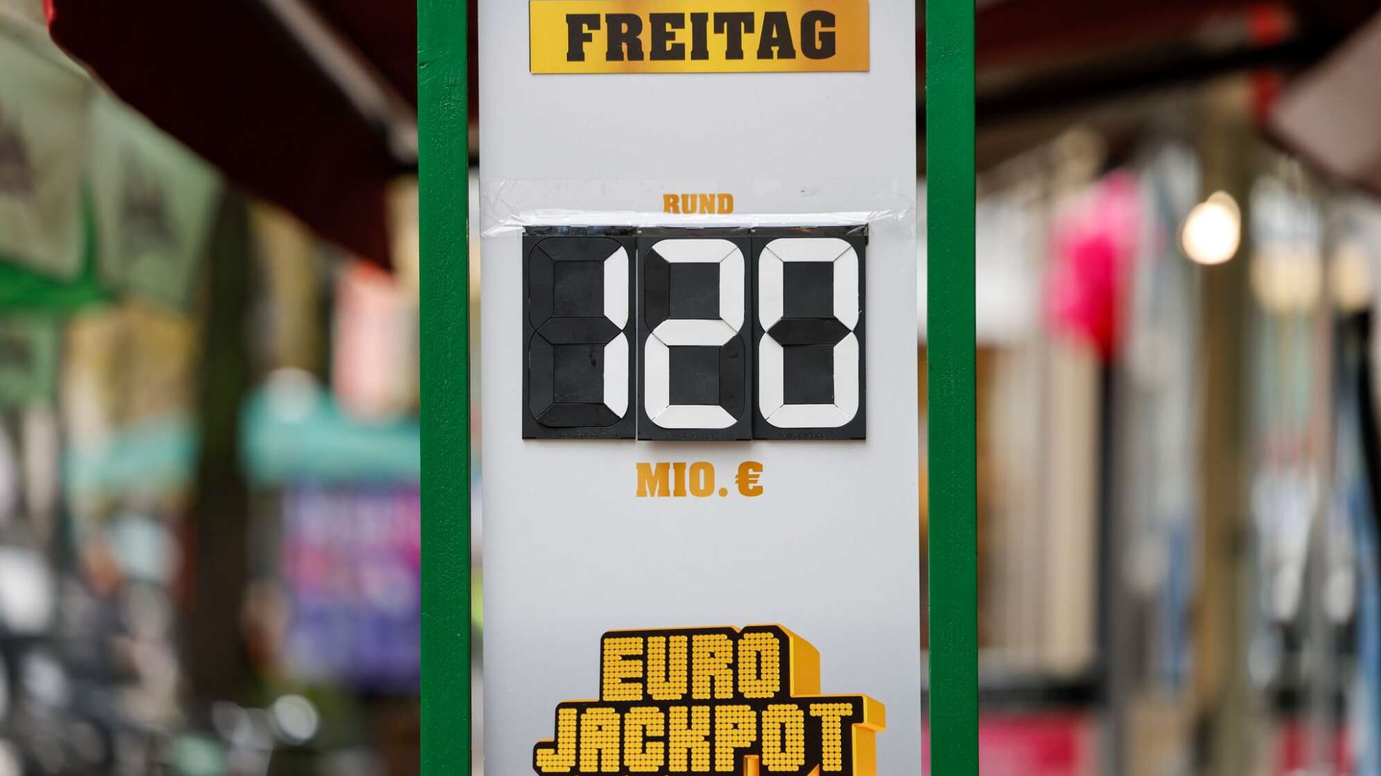 120 Millionen Euro im Eurojackpot