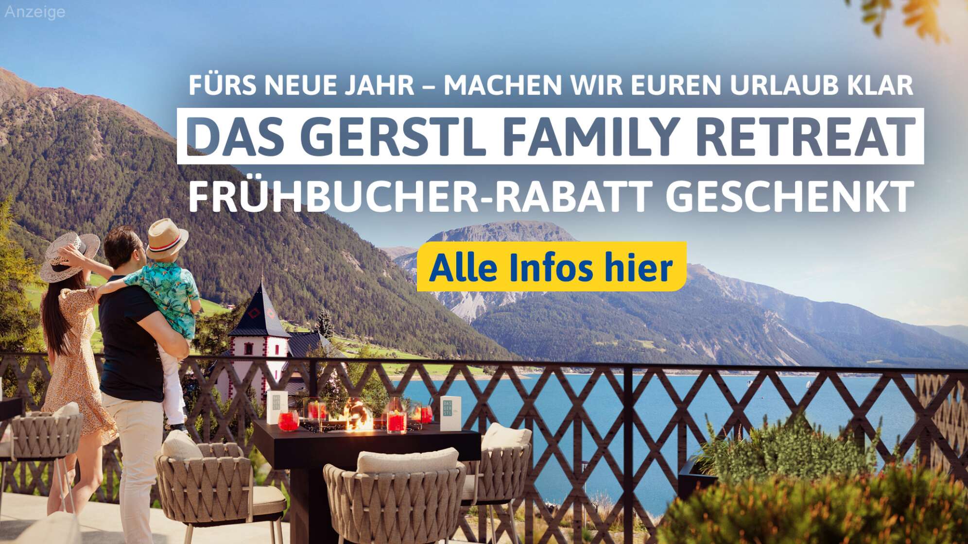 Das GERSTL Family Retreat - Frühbucher-Rabatt geschenkt